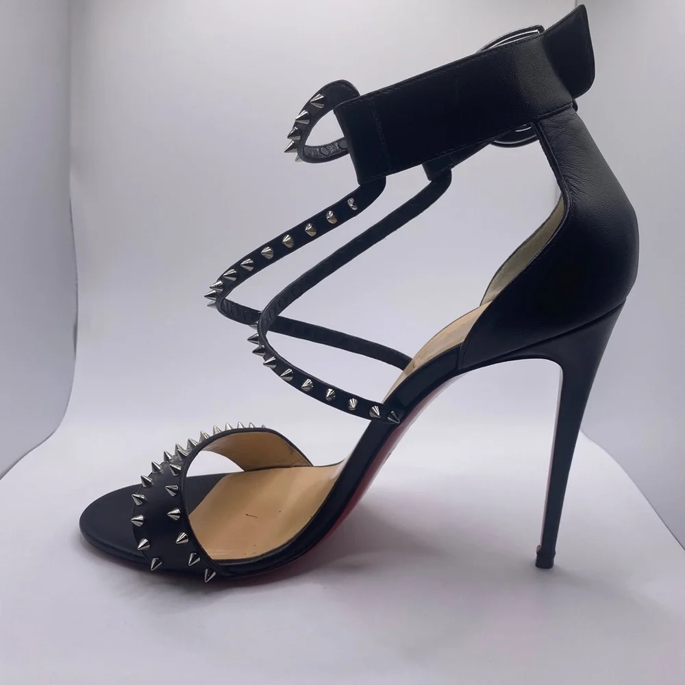 Christian Louboutin Choca Spike Heels - Picture 10 of 13